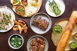 Best Indian restaurant for Seasonal regional dishes Dish to order Alphonso mango cheesecake  Named after one of Mumbais...